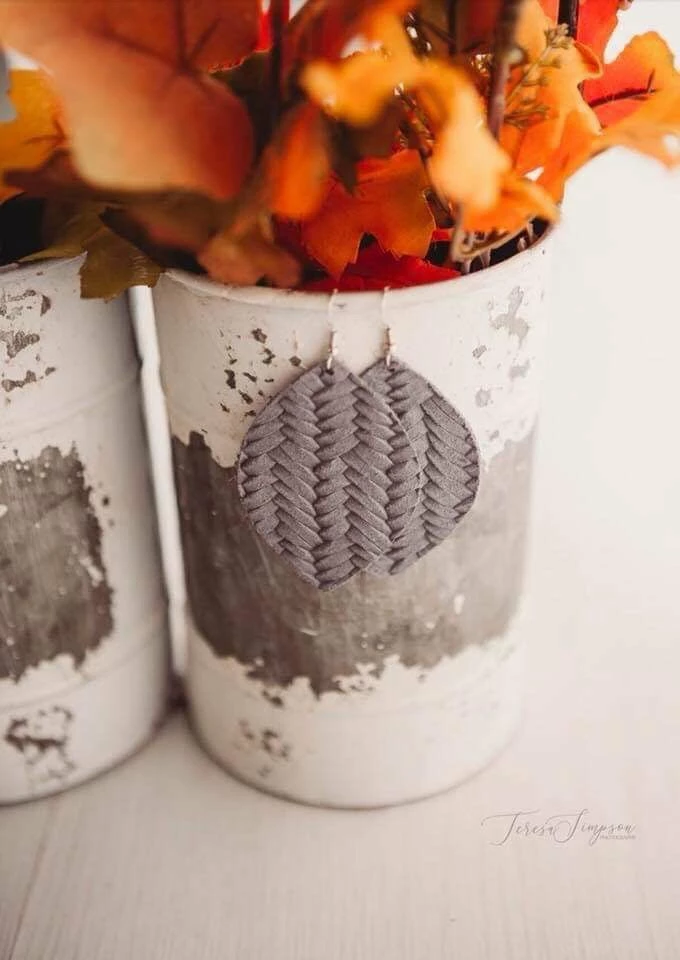 Budget ๐ Little Bear Boutique Braided Leather Earrings ACCESSORIES ๐ 3 Little Bear Boutique Braided Leather Earrings ACCESSORIES