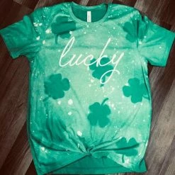 Little Bear Boutique Lucky Shamrock Tee