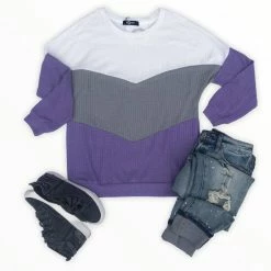 Rogue Society Apparel® The Best In You Waffle Knit Top LONG SLEEVES