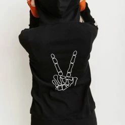 Ampersand Avenue FullZip- R.I.P. Out LONG SLEEVES