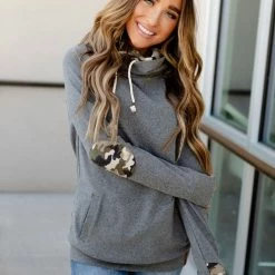 Ampersand Avenue Camo Elbow Patch Doublehood