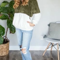 Rogue Society Apparel® Sherpa Hoodie | Olive