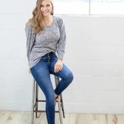 Buy ⭐ Rogue Society Apparel® Date Night Top | Cheetah LONG SLEEVES ❤️ 9 Rogue Society Apparel® Date Night Top | Cheetah LONG SLEEVES