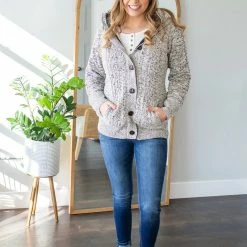 Rogue Society Apparel® Hooded Sweater Cardigan | Multiple Colors LONG SLEEVES