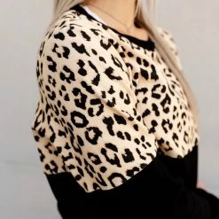 Ampersand Avenue Pullover Sweatshirt- On The Prowl LONG SLEEVES