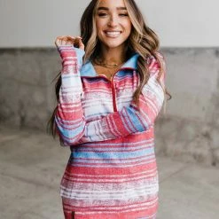 Ampersand Avenue Very Patriotic Halfzip