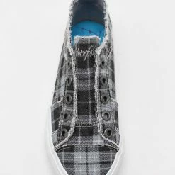 Little Bear Boutique ACCESSORIES Blowfish Play- Gray Grand Canyon Plaid