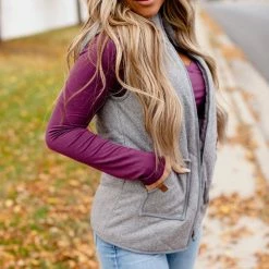 Ampersand Avenue Herringbone Vest