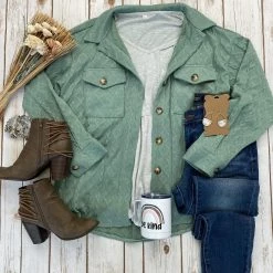 Budget π Michelle Mae LONG SLEEVES Cable Knit Jacket - Sage 𧨠10 Michelle Mae LONG SLEEVES Cable Knit Jacket - Sage