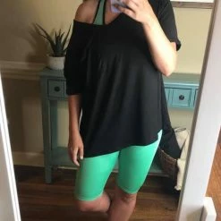 Rogue Society Apparel® Bermuda Leggings | Mint BOTTOMS