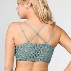Little Bear Boutique Crochet Lace Bralette ACCESSORIES
