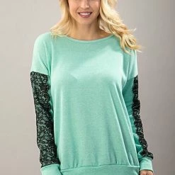 Thelittlebearsboutique.com Mint To Happen LONG SLEEVES