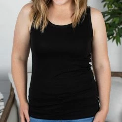 Best Pirce ๐ Michelle Mae Ava Tank- Black SHORT SLEEVES โจ 11 Michelle Mae Ava Tank- Black SHORT SLEEVES