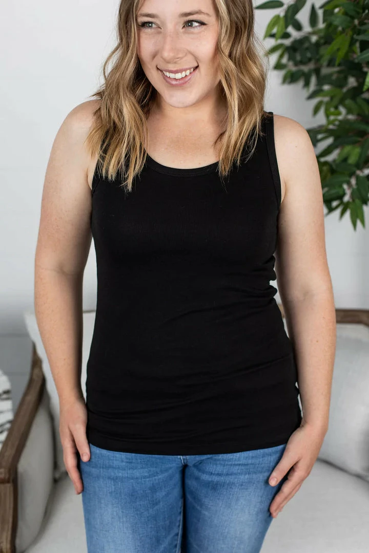 Best Pirce ๐ Michelle Mae Ava Tank- Black SHORT SLEEVES โจ 4 Michelle Mae Ava Tank- Black SHORT SLEEVES