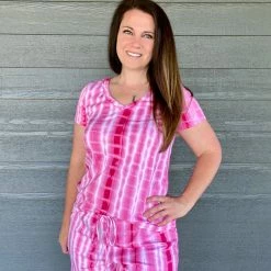 Little Bear Boutique Sweet Dreams Lounge Set SHORT SLEEVES