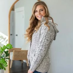 Rogue Society Apparel® Hooded Sweater Cardigan | Multiple Colors LONG SLEEVES