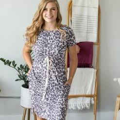 Rogue Society Apparel® Leopard Print Dress BOTTOMS