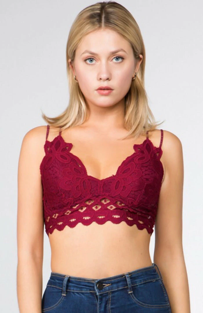 Discount ๐ Little Bear Boutique Crochet Lace Bralette ACCESSORIES ๐ 6 Little Bear Boutique Crochet Lace Bralette ACCESSORIES