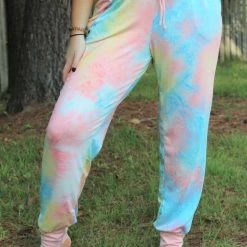 Rogue Society Apparel® Accent Joggers | Seaside Tie Dye BOTTOMS