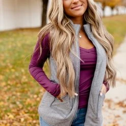 Ampersand Avenue Herringbone Vest