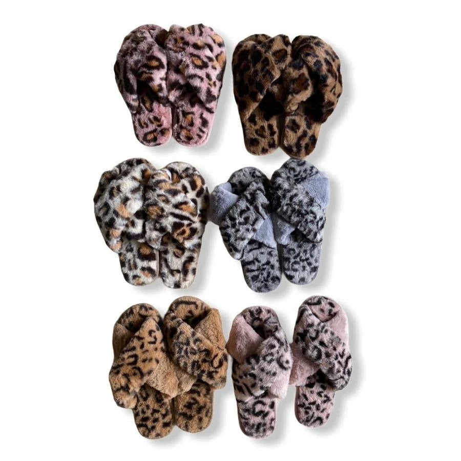 Flash Sale ❤️ Rogue Society Apparel® Ultra Fuzzy Animal Print House 👟 Shoes ✔️ 9 Rogue Society Apparel® Ultra Fuzzy Animal Print House Shoes