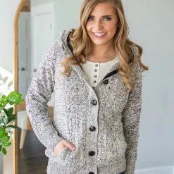 Rogue Society Apparel® Hooded Sweater Cardigan | Multiple Colors LONG SLEEVES