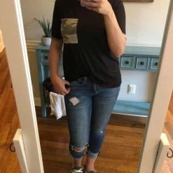 Rogue Society Apparel® Camo Pop Tee | Black