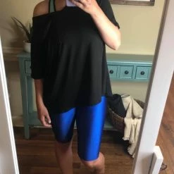 Rogue Society Apparel® BOTTOMS Bermuda Leggings | Royal Blue