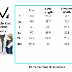 Michelle Mae Cable Knit Jacket - Ivory