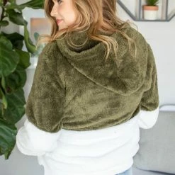Rogue Society Apparel® Sherpa Hoodie | Olive