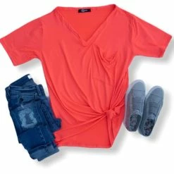 Rogue Society Apparel® Slouchy Pocket Tee | Multiple Colors! SHORT SLEEVES