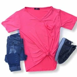 Rogue Society Apparel® Slouchy Pocket Tee | Multiple Colors! SHORT SLEEVES